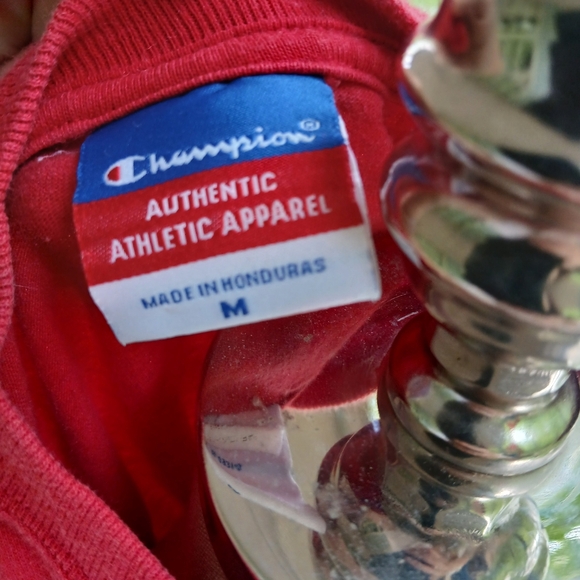 Champion Red‎ Ole Miss Rebels Unisex T Shirt. Womens M./MEN'S SMALL - Picture 4 of 4